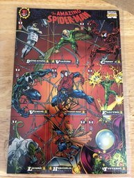 Spider-man Marvel Cards, Uncut Promo Sheet, 1st Edition 1994.  S85
