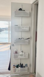 The Container Store Elfa Mesh White Pantry Door Storage System (2 Of 2)
