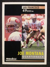 1991 Pinnacle Joe Montana - L