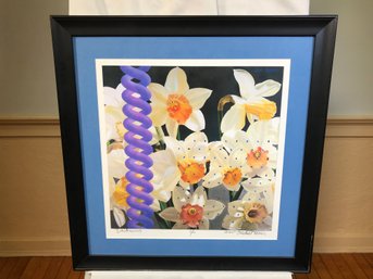 Wonderful MICHAEL MORRIS Signed / Numbered Print - DNArcisus - 2/10 - Dated 2007 - Nicely Framed Print