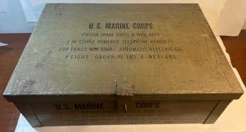 US Marine Corps #37468 Station Spare Parts & Tool Sets Box