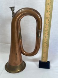 Copper And Brass Bugle Made In India 10.5in