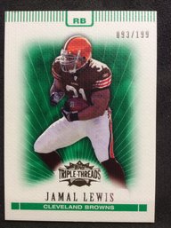 2007 Topps Triple Threads Jamal Lewis #093/199 - L