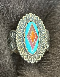 Carolyn Pollack Relios Turquoise Ring 9 3/4