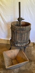 Apple/Wine Press