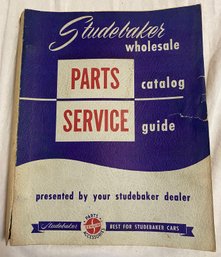 1954 Studebaker Wholesale Parts Catalog Service Guide