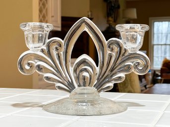 A Crystal Candleabrum
