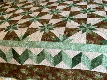 HUNTER STAR Pattern Quilt Ensemble Lot#1