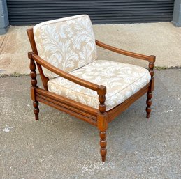 Mid Century Spindle Lounge Chair