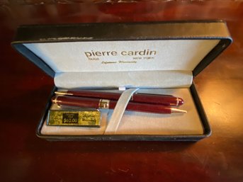 Vintage Pierre Cardin Pen/Pencil Set In Case