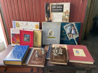 Alice In Wonderland - Collection Of Books And More.