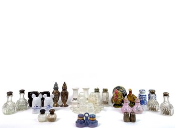 Collection Of Salt And Pepper Shakers