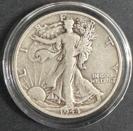 1944-S Walking Liberty Silver Half Dollar