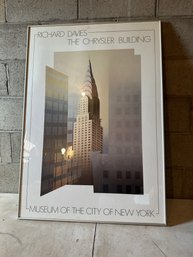 Richard Davis The Chrysler Building Framed Print