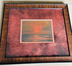 Original Framed Painting By Local Artist, Signed