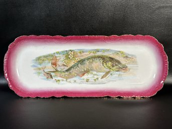 An Awesome Vintage Ceramic Fish Platter