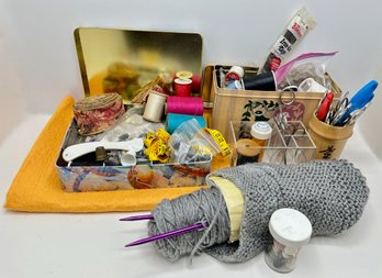 Sewing & Knitting Supplies: Vintage Thread, Buttons & More