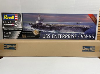 Revell, Large Unopen USS Enterprise CVN-65 1/400 Scale Model Kit (#210)