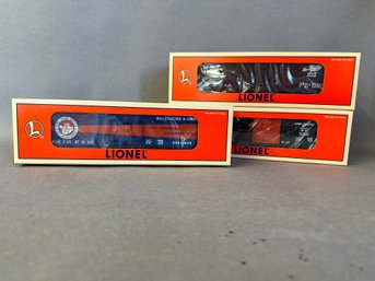 NIB Lionel Trains Three Pack: 6464 Boxcar Series VI, 6-19292