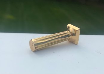 Interesting Column 14K Gold Charm (D)