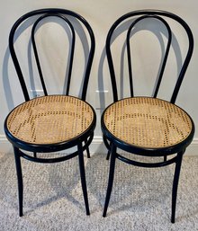 Pair Of Vintage Thonet Style Chairs