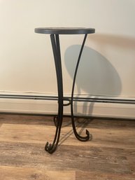 Side Table With Ceramic Tile Top