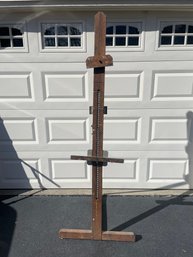 Vintage Wooden Art Easel