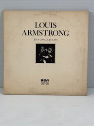 Louis Armstrong - July 4, 1900 / July 6, 1971 Double Album Set With Gatefold On RCA Victor Records