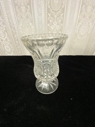 Cut Glass Footed Bud Vase