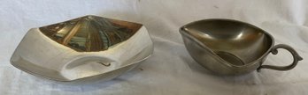 James R. Gagnon And Preisner Pewter Bowls