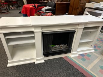 Free Standing Fireplace Bookcase