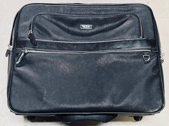 TUMI Brushed Black Nylon Wheeled Suitcase With Pull-out Handle