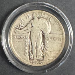 1925 Standing Liberty Silver Quarter