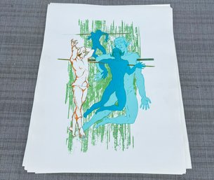 A Large Collection Of Vintage Ballet Prints - 100's Of Copies