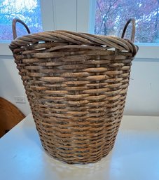 Handled Wicker Basket