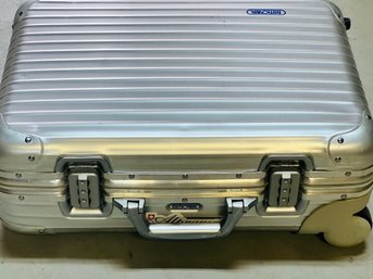 Rimowa Rolling Aluminum Hard Shell Carry-on Luggage