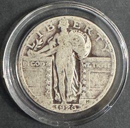 1926 Standing Liberty Silver Quarter