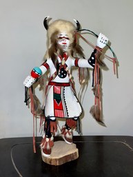 Native American Kachina Sculpture By Henry Sloan