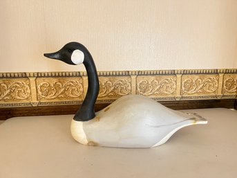 Large Wood Goose Made In Canada
