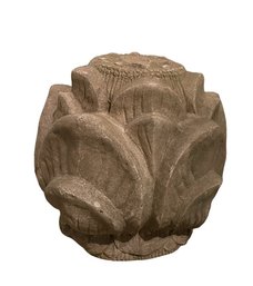 Artichoke Concrete Patio Umbrella Stand #3