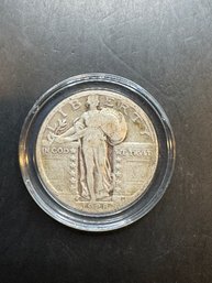 1928-S Standing Liberty Silver Quarter