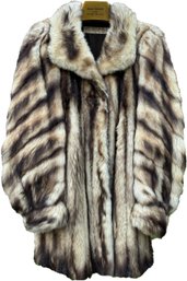 A Vintage Fitch Fur Coat - Ladies Medium