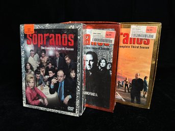 Sopranos Complete Seasons DVD Sets 2, 3, And 4