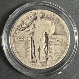 1927 Standing Liberty Silver Quarter