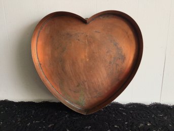 Copper Heart Pan