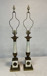 Vintage Pair Of Lamps