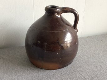 Brown Pottery Jug