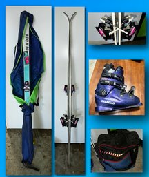 Atomic Skis Triolia Bindings & Dalbello Boots With Bag