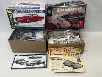 A Pair Of 60s Custom Build Model Kits