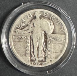 1929 Standing Liberty Silver Quarter